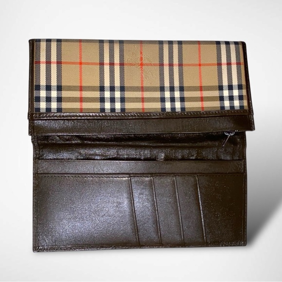 Burberry Nova Check Bifold Wallet Authentic - Picture 3 of 7